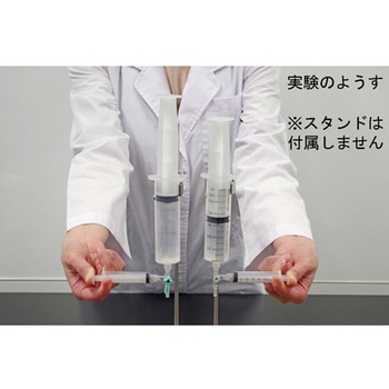 3方コック付注射筒実験セット アズワン