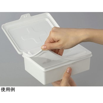 ウェットシートボックス L W アズワン