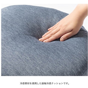 冷感丸セアテクッション 約50cm丸 アズワン