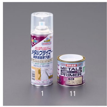 300ml メタル用プライマー 透明 エスコ