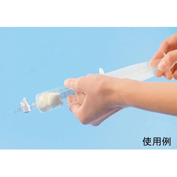 2方コック付注射筒 実験用 5mL アズワン