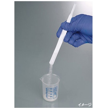 PSディスポツインスパチュラ非滅菌タイプ 目安採取量スコップ部大：1.0mL 20個入 アズワン