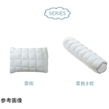 抱き枕 カバー付 約25R×110cm アズワン