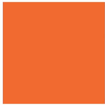 カラーポップコーア オレンジ 5mm厚 B2判 紙貼り 5PC-B2-OR バラ売り トレード