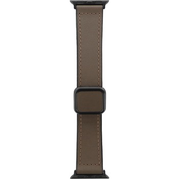 Apple Watch 38/40/41mm バンド 「CORVIN」 裏面ラバーマグネットレザーバンド LEPLUS NEXT