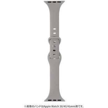 Apple Watch 42/44/45/49mm バンド 「CORVIN」 スリムシリコンバンド LEPLUS NEXT