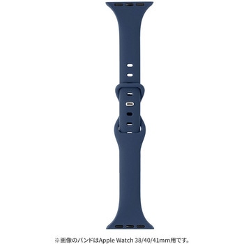 Apple Watch 42/44/45/49mm バンド 「CORVIN」 スリムシリコンバンド LEPLUS NEXT