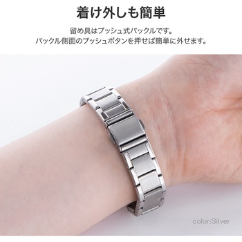 Apple Watch 38/40/41mm バンド 「CORVIN」 スリムベーシックメタルバンド LEPLUS NEXT