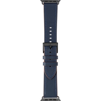 LN-AW41B32NV Apple Watch 38/40/41mm �o���h �uCORVIN�v �x�[�V�b�N���U�[�o���h LEPLUS NEXT �{�v+�X�e�����X �l�C�r�[�F   LN-AW41B32NV 84635926