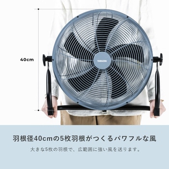 ELEIN 工場扇 電池パック 対応 業務用 コードレス ハイパワー YAMAZEN(山善)
