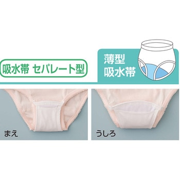 安心快適ショーツ(2枚組) 尿漏れ対策 抗菌防臭消臭 ズレにくい PH ケアファッション