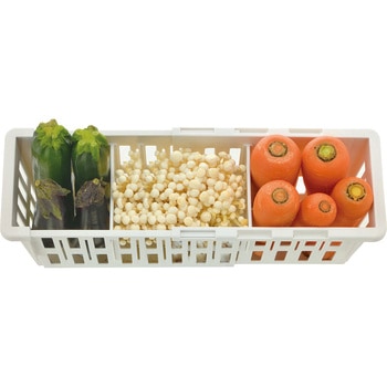 トトノ 野菜・冷凍室用 伸縮ストッカー深型 Richell(リッチェル)