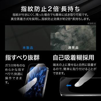 Google Pixel 9 Pro XL ガラスフィルム 「GLASS PREMIUM FILM」スタンダードサイズ ブルーライトカット LEPLUS NEXT