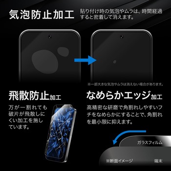 Google Pixel 9 Pro XL ガラスフィルム 「GLASS PREMIUM FILM」スタンダードサイズ ブルーライトカット LEPLUS NEXT