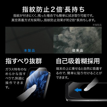 Google Pixel 9 Pro XL ガラスフィルム 「GLASS PREMIUM FILM」スタンダードサイズ ゴリラガラス ブルーライトカット LEPLUS NEXT