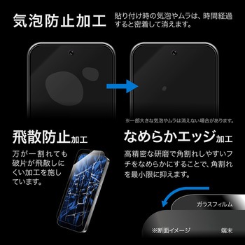 Google Pixel 9 Pro XL ガラスフィルム 「GLASS PREMIUM FILM」スタンダードサイズ ゴリラガラス ブルーライトカット LEPLUS NEXT