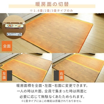 フローリング調ホットカーペット YAMAZEN(山善)