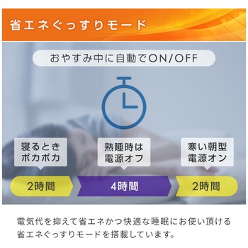 電気毛布 省エネタイマー付き YAMAZEN(山善)
