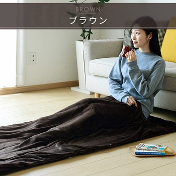 ホットカーペット ホットマット 洗えるどこでもカーペット 体ポケット付き YAMAZEN(山善)