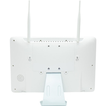 防犯カメラ 無線式 16インチモニター一体型Wi-Fi NVR 10chモデル 2.4GHz/5GHz対応 HDD：4TB搭載 塚本無線
