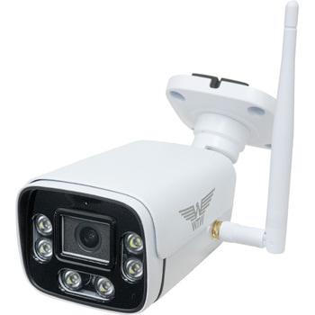 防犯カメラ 300万画素 機器間Wi-Fi対応IPネットワークシリーズ 屋外仕様 防犯灯カメラ 塚本無線