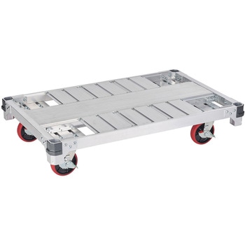NAC-J2 イットン台車用連結金具 長谷川工業 幅76mm長さ175mm 1