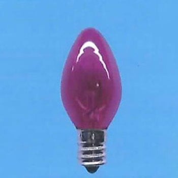 ローソク球5W透明 - 旭光電機工業