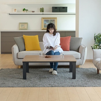 HLT-10570(WBR) こたつ本体 こたつテーブル80×60/105×70cm YAMAZEN HLT-10570(WBR) こたつ本体 こたつテーブル80×60/105×70cm YAMAZEN