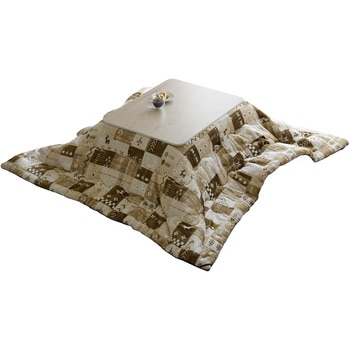 こたつ布団 長方形 80×60用 フランネル調 京都絞