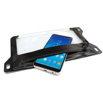 防水多機能スマホポーチ コサッシュ型 BK エアージェイ