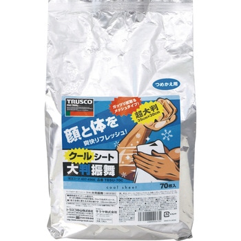 クールボディシート”大判振舞” 詰替用 - TRUSCO