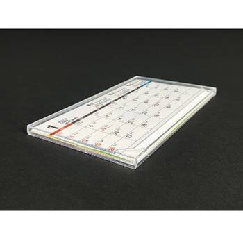 卓上カレンダーケース クリアカレンダー(パノラマサイズ) 【SQ-302】 ジャストコーポレーション