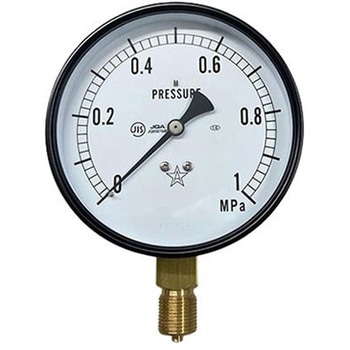 0-0.6MPa 蒸気用圧力計 エスコ