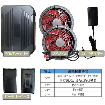 空調ベストファンバッテリーセット05902sbt11 さくら電子