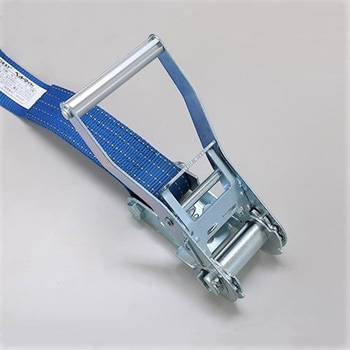 1274kg ベルト荷締機(両端アイ型) - エスコ