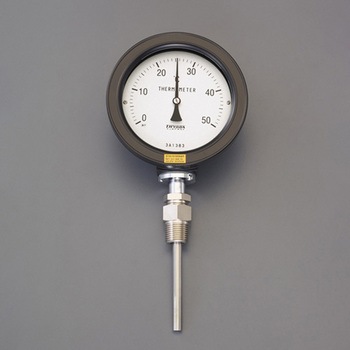 0- 50℃ バイメタル式温度計(屋外用) エスコ