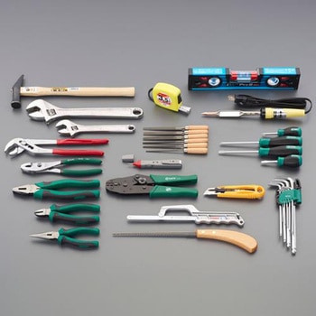 [35個組] 機械修理用工具セット エスコ