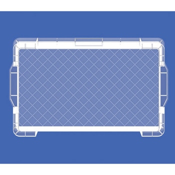 68.9L 収納ボックス(透明) エスコ