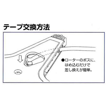 [EA720KD-22用] 替テープ - エスコ