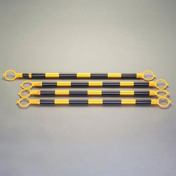 伸縮ガードバー(4本) エスコ