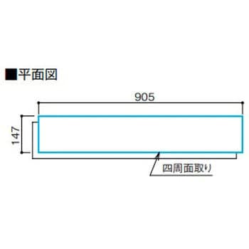 YB12640-WH ハピアオトユカ40 ベーシック柄(147幅) 1箱(24枚) 大建工業