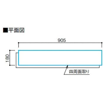 YB11045-SC ハピアオトユカ45 石目柄(180幅タイプ) 1箱(20枚) 大建工業