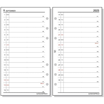 2025年度システム手帳聖書リフィル キーワード レイメイ藤井