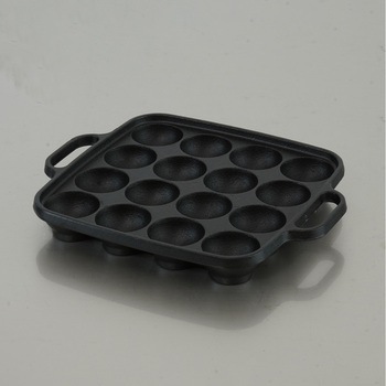 元祖ヤキヤキ屋台 IH対応鉄鋳物たこ焼器16穴 和平フレイズ