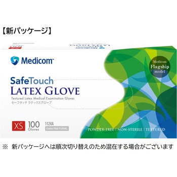 セーフタッチ ラテックスグローブ パウダーフリー メディコムジャパン
