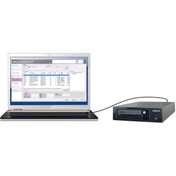 高速USB接続 LTOテープ装置(ドライブ：LTO Ultrium8) UNITEX