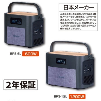 ポータブル電源 BPSシリーズ 工進
