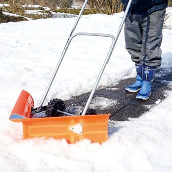 TAN-760 車輪付V字型スノーラッセル 1台 タック 【通販モノタロウ】