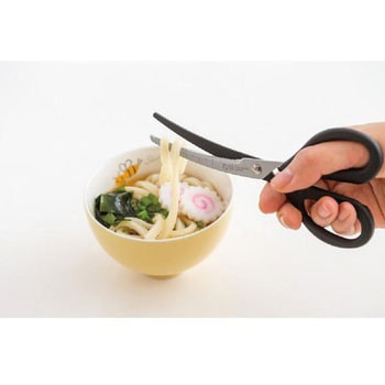 料理家の逸品 ミニカーブキッチンバサミ - 貝印