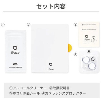 [iPhone 14/14 Plus専用]iFace Tempered Glass Camera Lens Protector 強化ガラス カメラレンズプロテクター iFace